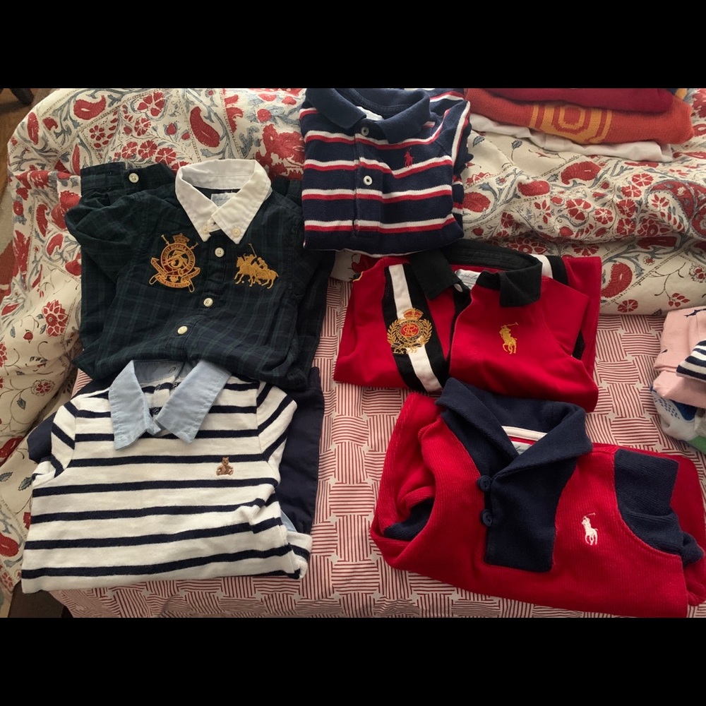 RALPH LAUREN BABY POLOS